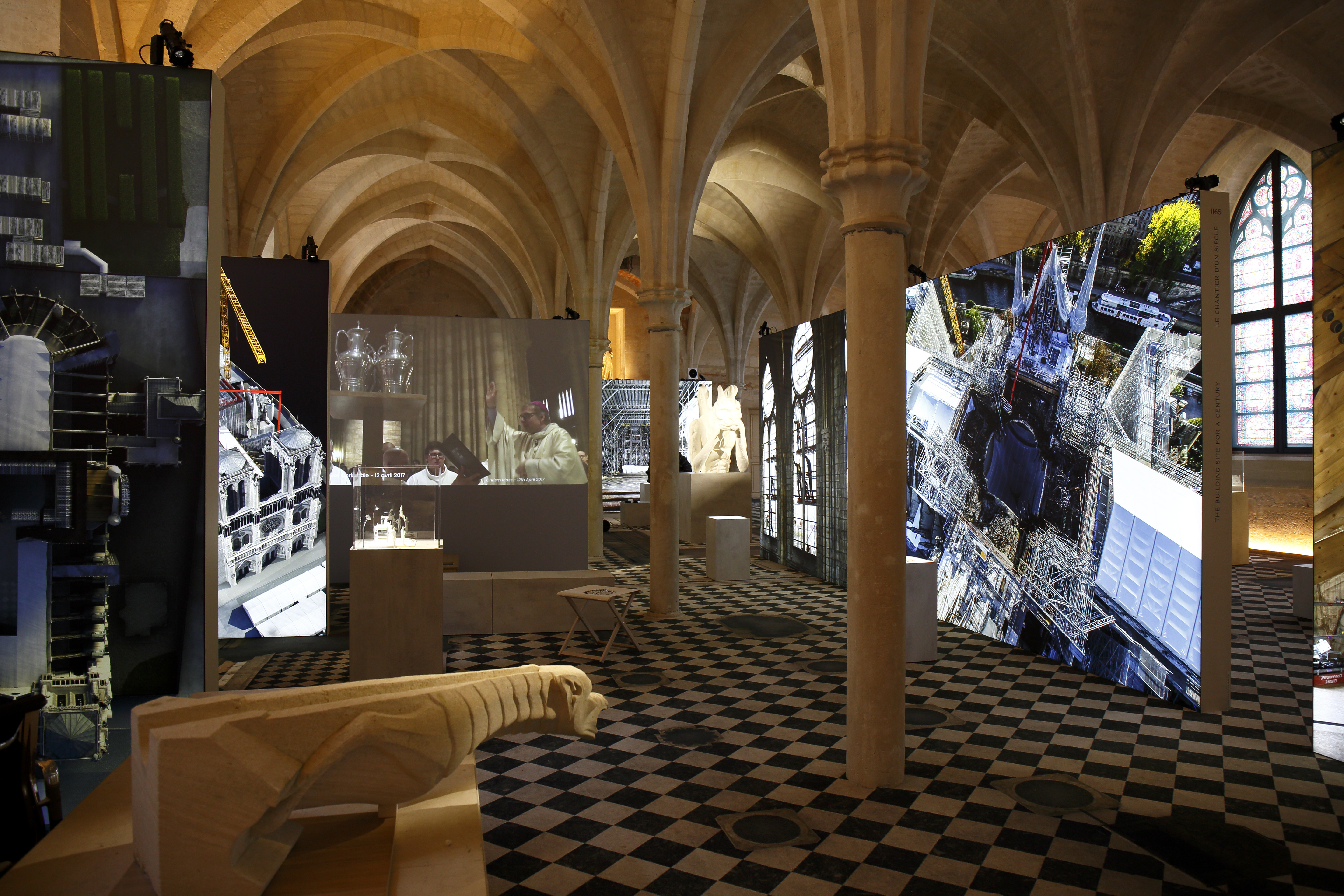 Scénographie de l'exposition