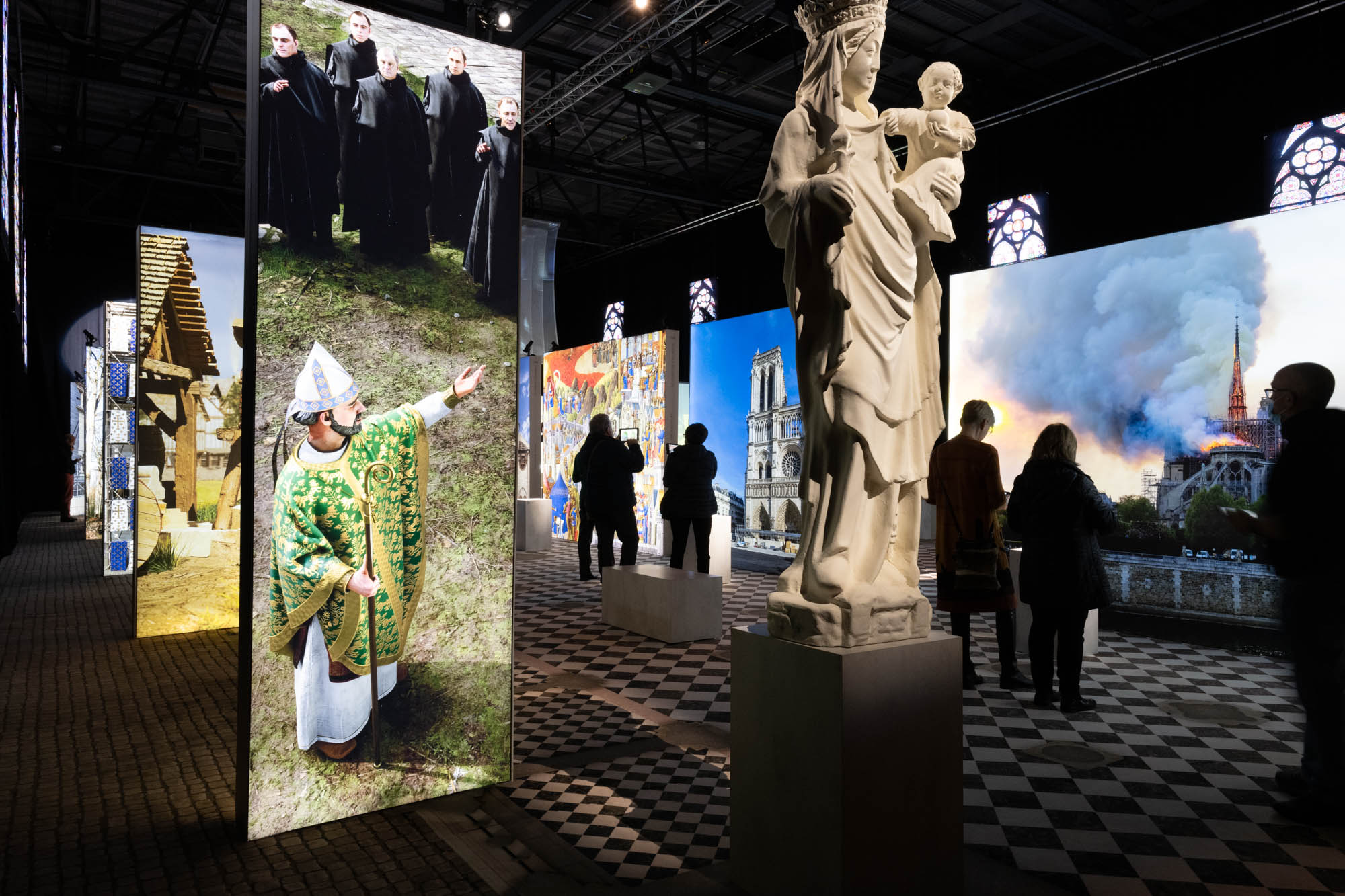 Scenography of the exhibition