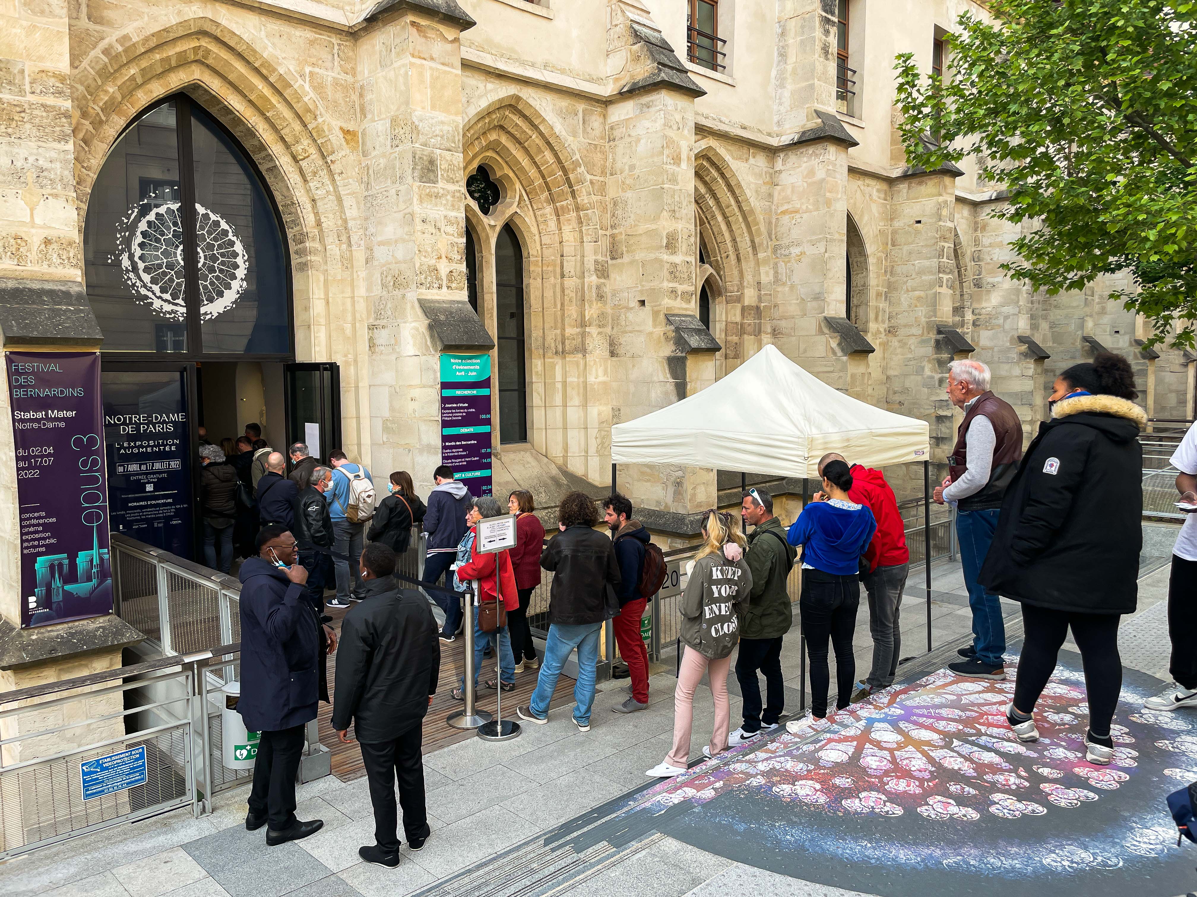 Photo extérieure du collège des Bernardins